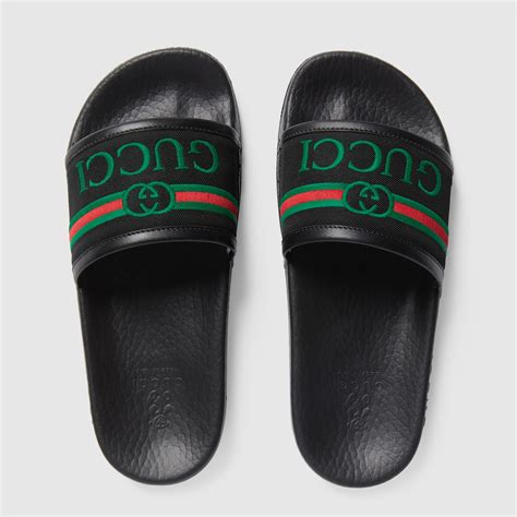 gucci slides big boys|kids Gucci slides size 6.